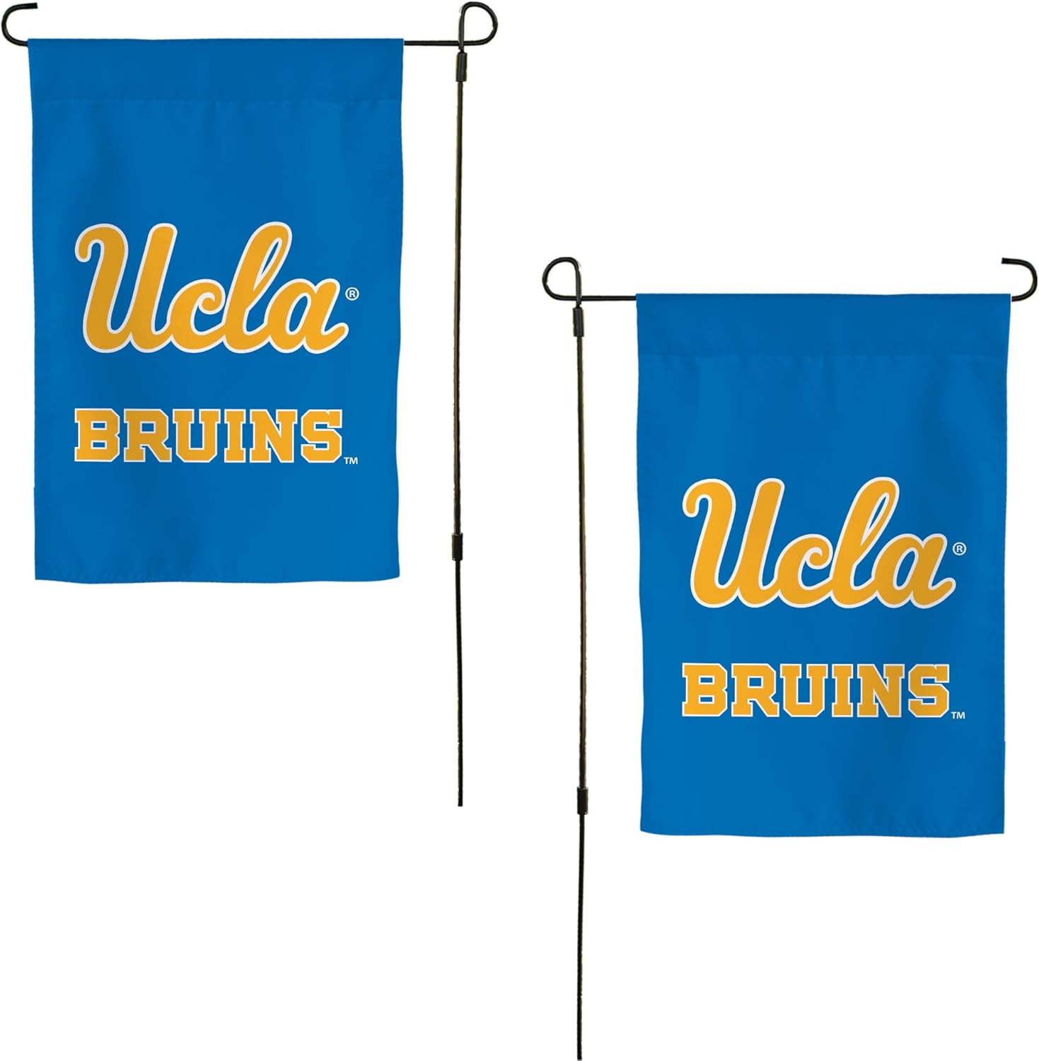 Desert Cactus UCLA Bruins Garden Flag – 19 x 12 Inch University of California Los Angeles Banner, for Outdoor Display and Events (Design C)