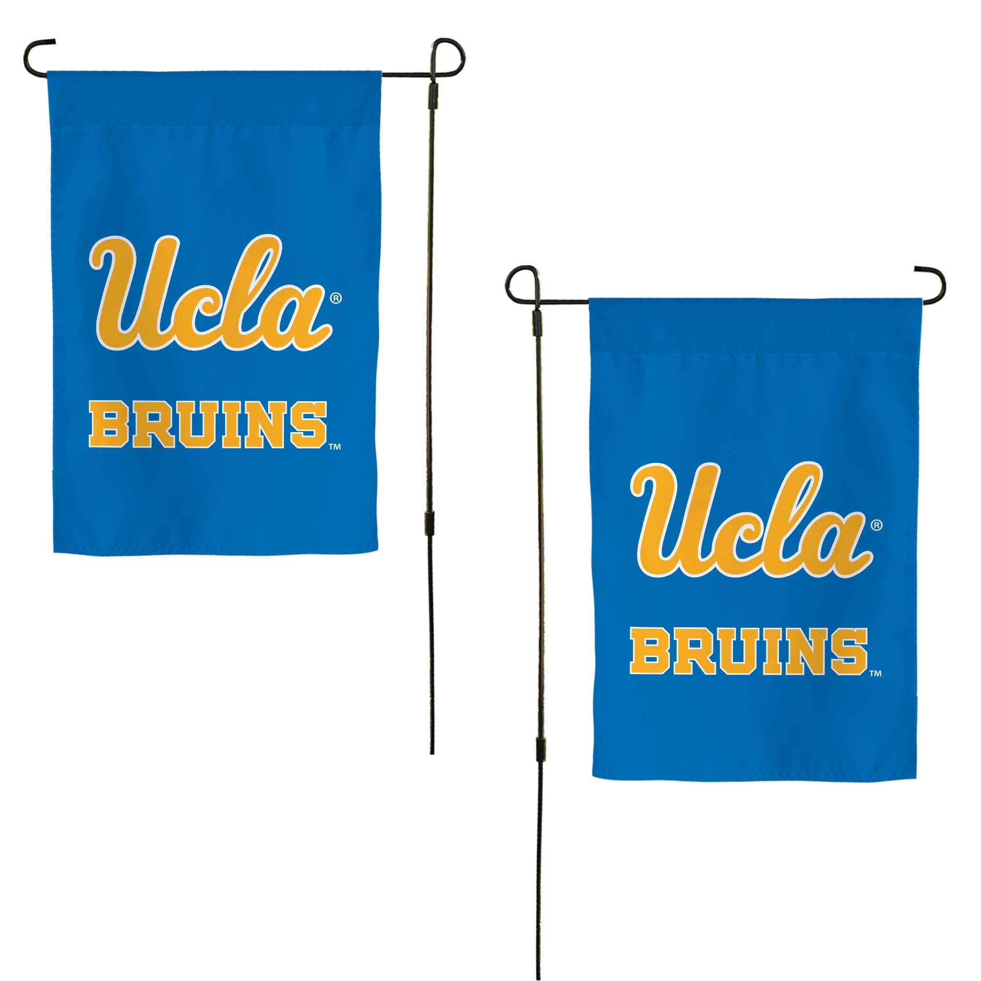 Desert Cactus UCLA Bruins Garden Flag – 19 x 12 inch University of California Los Angeles Banner, For Outdoor Display and Events (Design C)