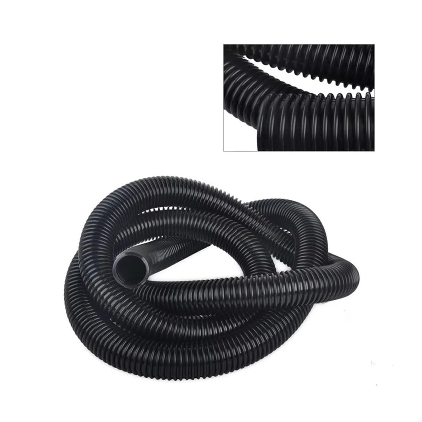 Manguera De Aspiradora De 3 Metros/5 M, Diámetro Interior Universal De 32 Mm, Compatible Con Aspiradora, Manguera Extendida, Manguera Corrugada De EVA Con Rosca Flexible(Grey-5m)
