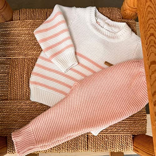 Image of Minora Baby Winter Clothing Set |Pants and Sweater for Boys and Girls |Long Sleeve Tops and Pants Outfits |0-12 Months