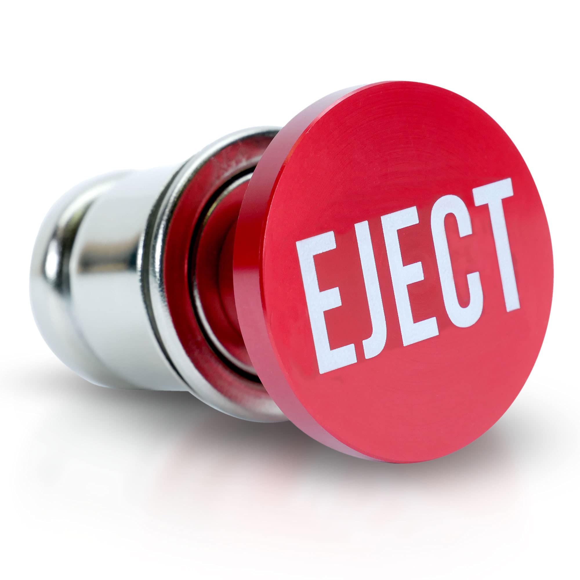 OMNI Factory Aluminum Car Cigarette Lighter Cover Universal Design Fits All Vehicles with Standard 12 Volt Power Source, Eject Car Lighter