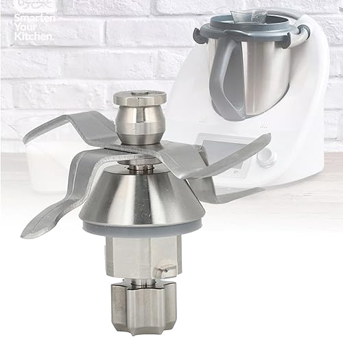Miniatura 5 de Garosa Cuchillas de repuesto para licuadora de acero inoxidable para TM31, piezas de repuesto duraderas compatibles con mezcladoras Vitamix