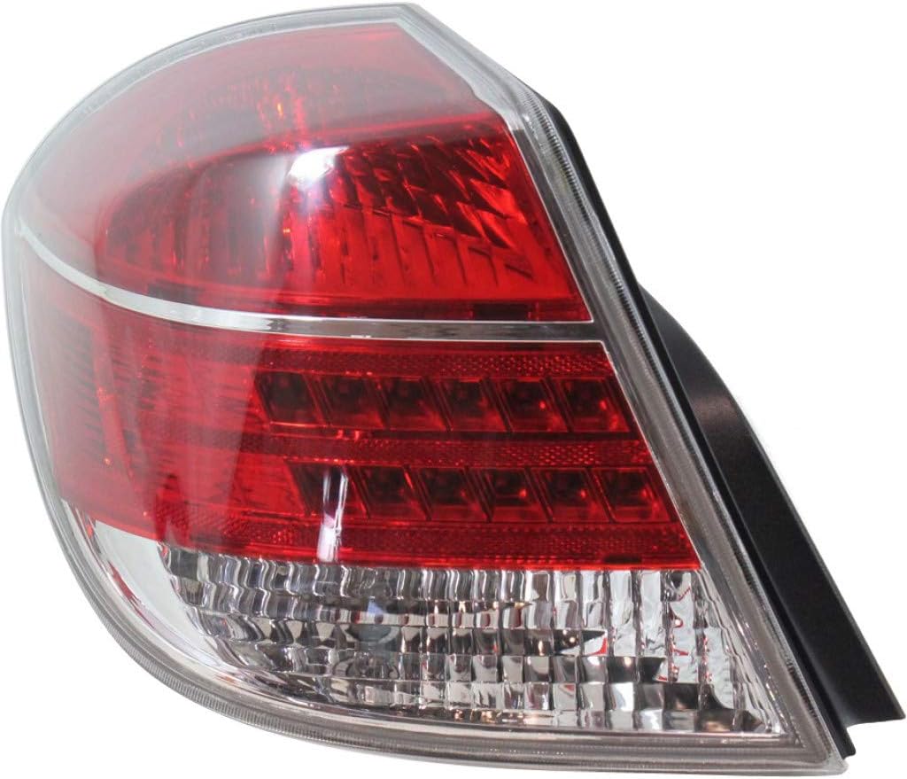 CarLights360: For 2007 2008 2009 Saturn Aura Tail Light Assembly Passenger Side w/Bulbs - Replacement for GM2801228