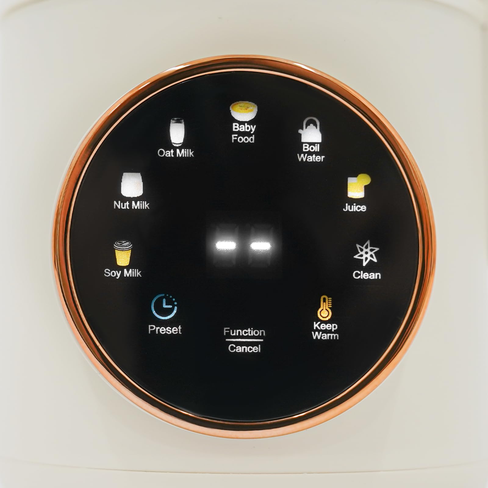 Machine À Lait De Soja, Centrifugeuse De 1.4L Avec 16 Lames, Machine À Lait De Noix, Machine À Smoothie Et Jus, Pour Avoine, Noix, Fruits, Faire Bouillir De L'Eau, Aliments Pour Bébés Etc