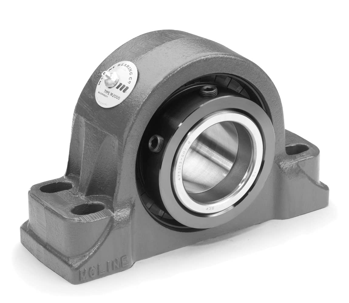 Moline Bearing 19141407 47/16 M2000 4Bolt Pillow Block Expansion