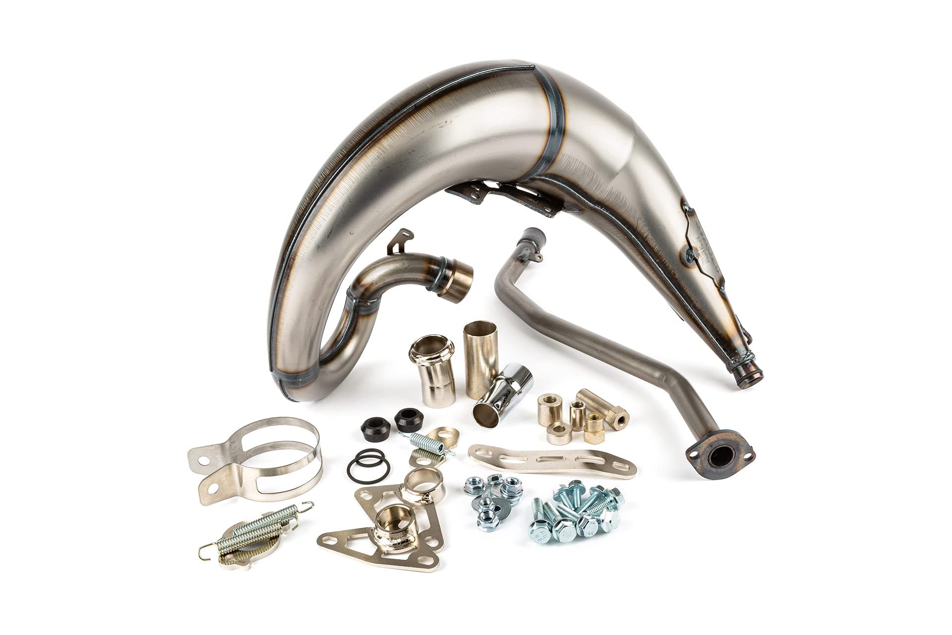 Impianto Di Scarico Stage6 Streetrace Per Rieju MRT - Montaggio Alto CNC Nero/Rosso