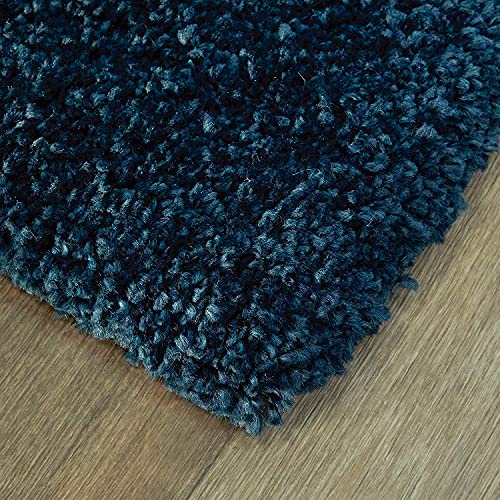 Image of Modern Soft 3D Shaggy Fur Carpets for Living Room Thick Fluffy Rugs for Bedroom, 7x7 Feet Square Multi Color