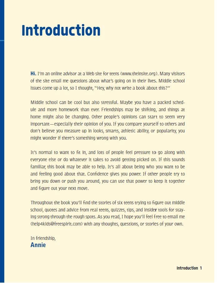 Be Confident in Who You Are (Middle School Confidential Series) - Image 3