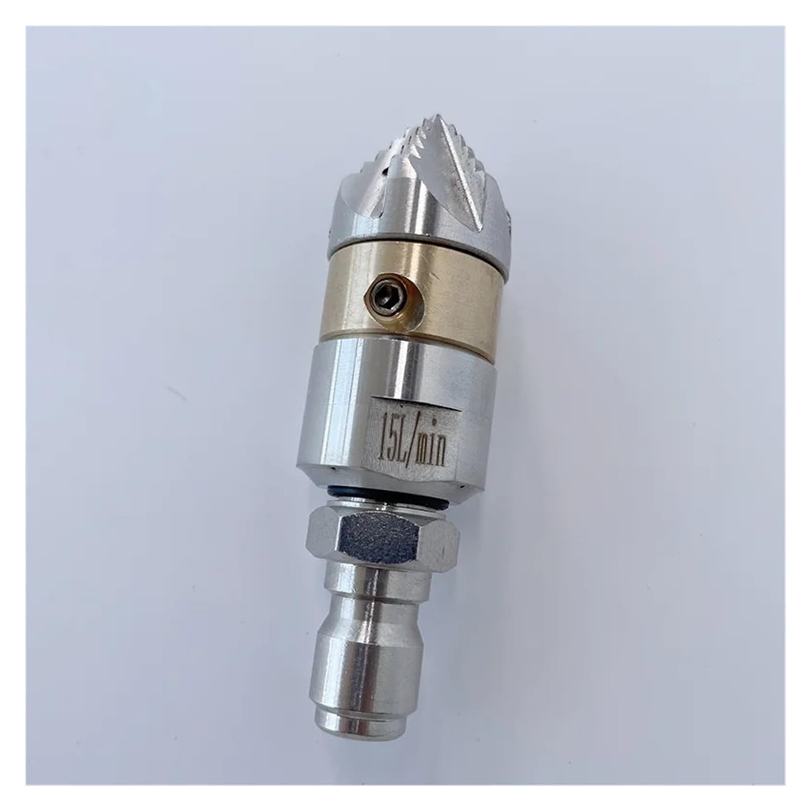 Ugello rotante ad alta pressione con filettatura interna da 3/8" 30 l/min for la pulizia di macchie di olio dalle acque reflue Water Mouse(M22 Female 30LPM)