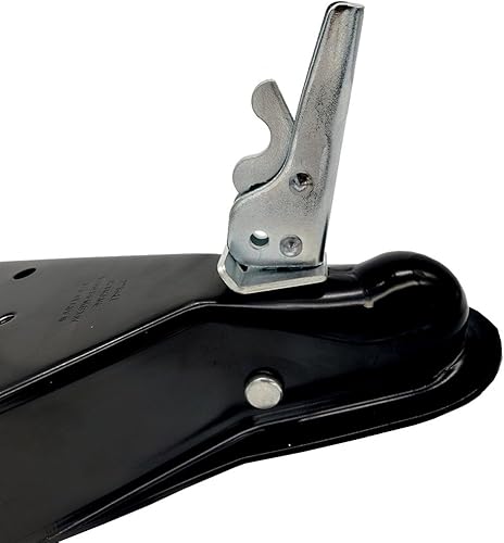 Miniatura 22 de NBJINGYI Acoplador de marco A clase III de 2 pulgadas, capacidad de 7,000 libras, cabezal forjado resistente, recubrimiento en polvo, cierre rápido