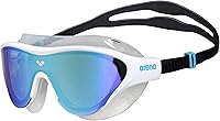 Arena The One Swim Mask Goggles - Orbit-Proof Tech, Wide Anti-Fog Vision, Comfortable Large Fit for Fitness Swimming Men Women Mirror/Non-Mirror