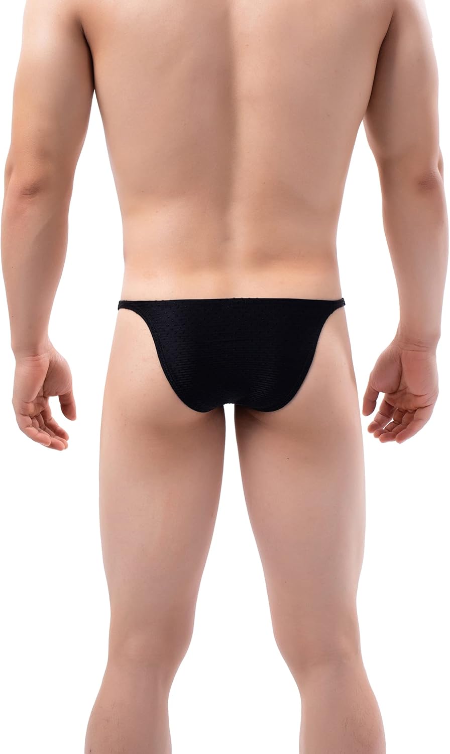 iKingsky Men's Silky Cheeky Briefs Sexy Pouch Bikini Underwear Stretch Bluge Mens Under Panties - Image 6