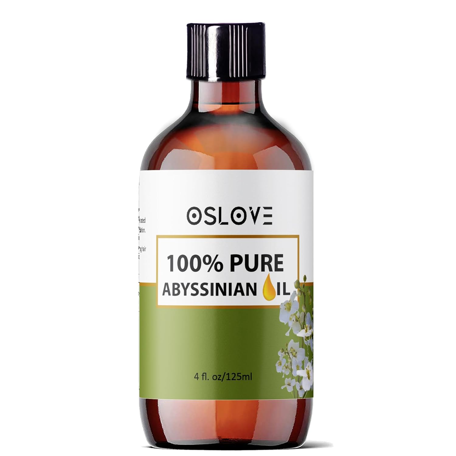 100% Pure Abyssinian oil 4 oz Use for Hair and Skin | Smooth Shiny Hair | Softens and Moisturizes Skin