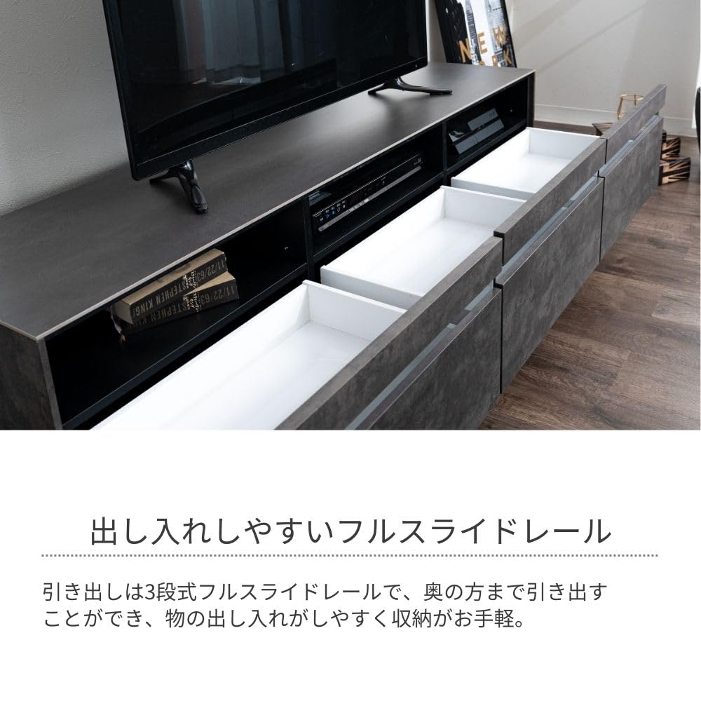 Amazon|【開梱設置付き】 セラミック 天板 TVボード ローボード Amazon|【開梱設置付き】 セラミック 天板 TVボード ローボード