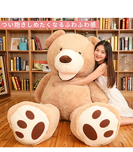 Amazon.co.jp: [TIRAMISU] くま ぬいぐるみ 特大 340cm 1mサイズの