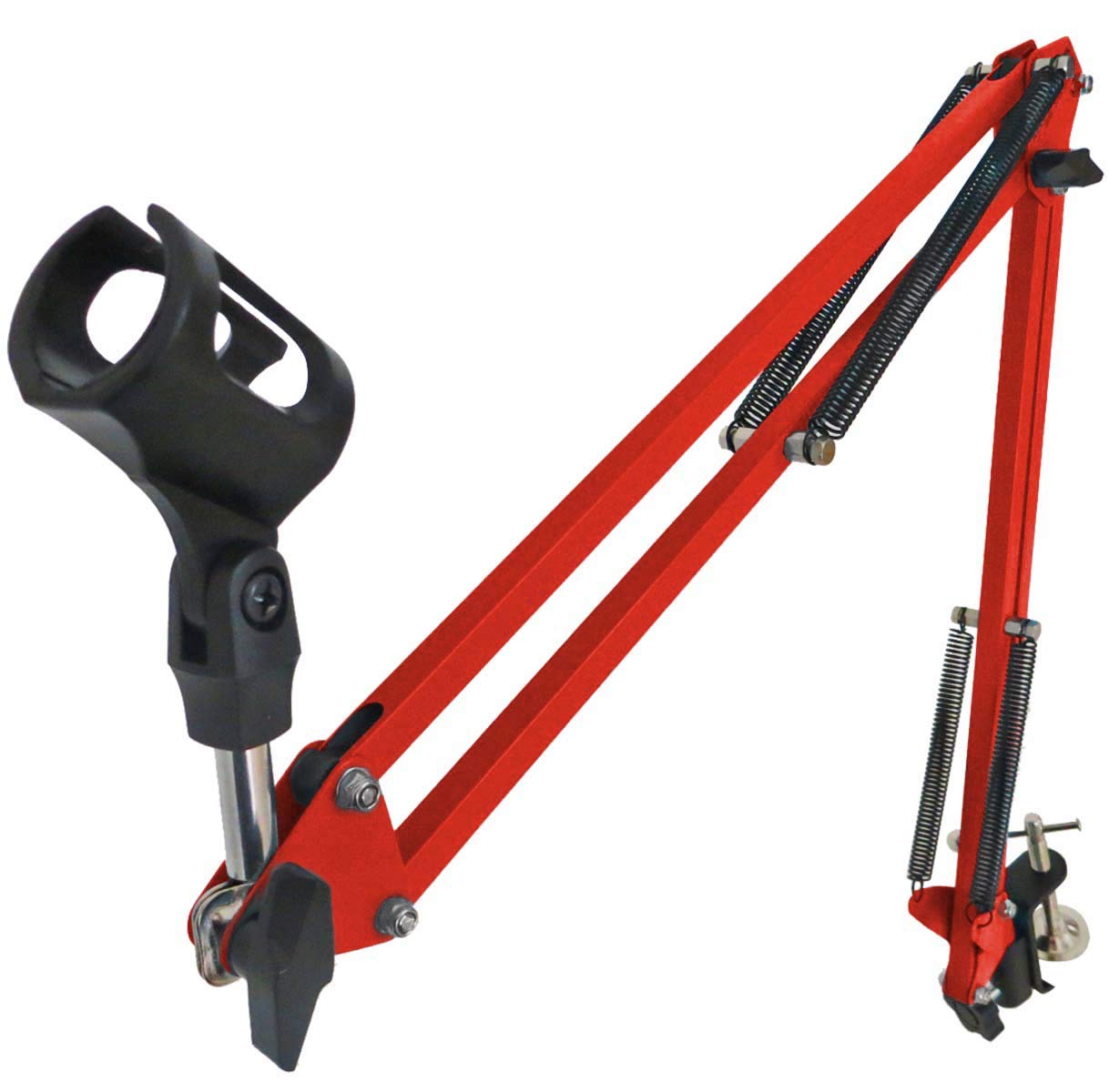 Rode NT-USB Mini - Microfono a condensatore USB e braccio flessibile Keepdrum NB35RD, colore rosso