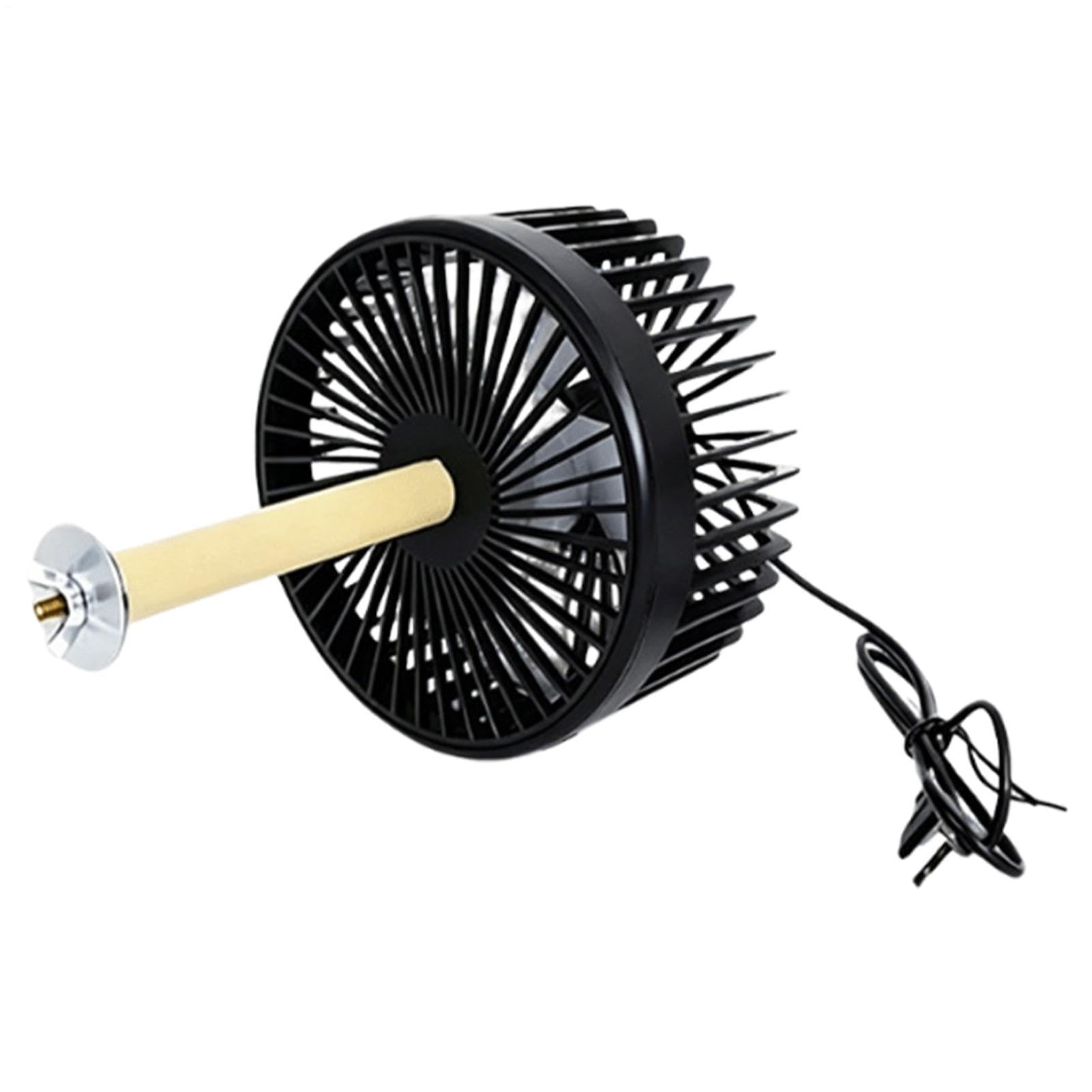Ventilatore per Gabbie Cani 2 Velocità Flusso d'Aria Indiretto Silenzioso | Ventilatore Rinfrescante da Gabbia Pappagalli per Calopsitte, Gatti, Pappagalli, Loricheti, Inseparabili, Conuri, Canari