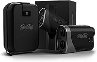 Vista 4 de Blue Tees Golf - Serie 3 Max con telémetro láser con interruptor de pendiente - Rango de 900 yardas, medición de pendiente, tira magnética, pantalla