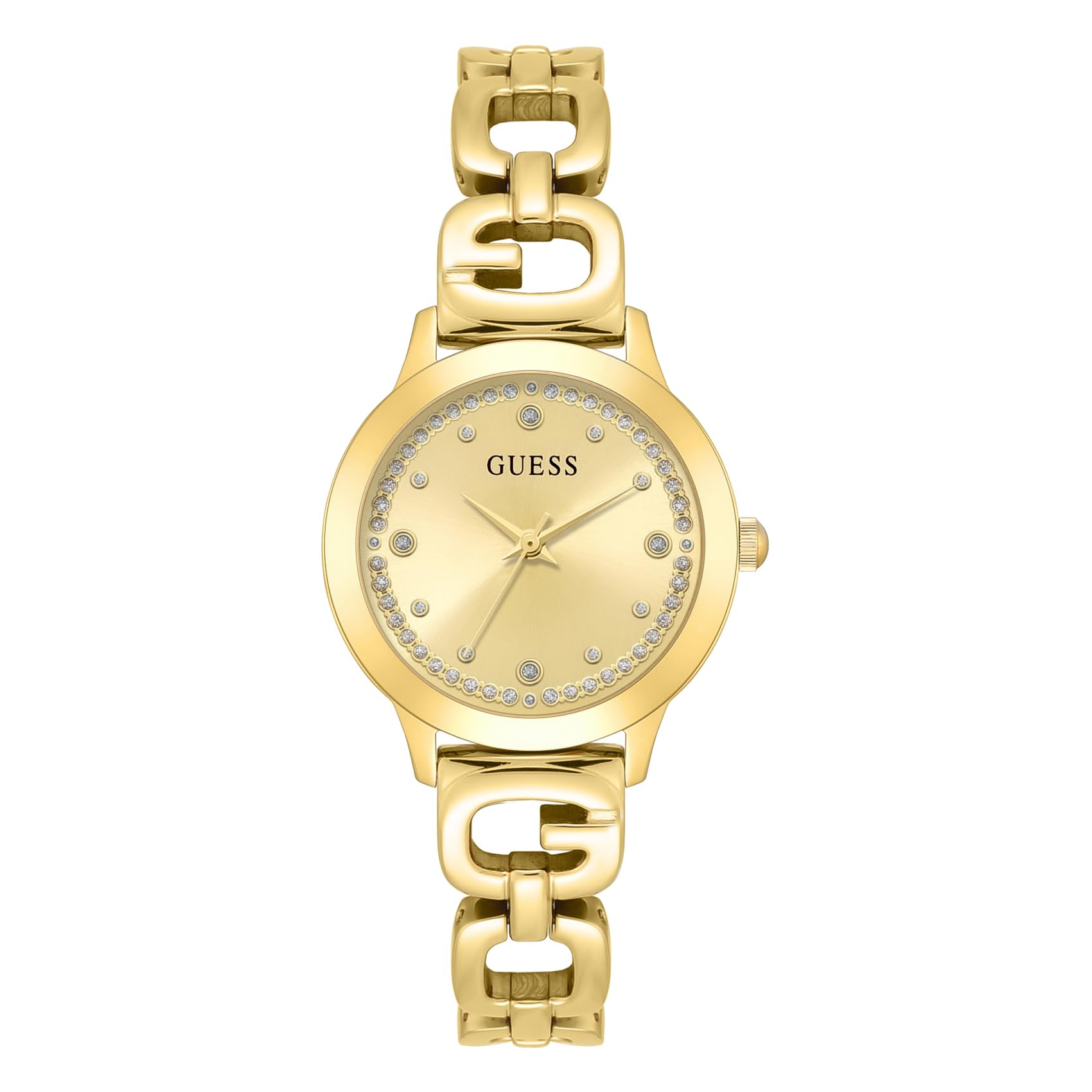guess Analog Champagne Dial Women's Watch-U1457L2M-picture-18