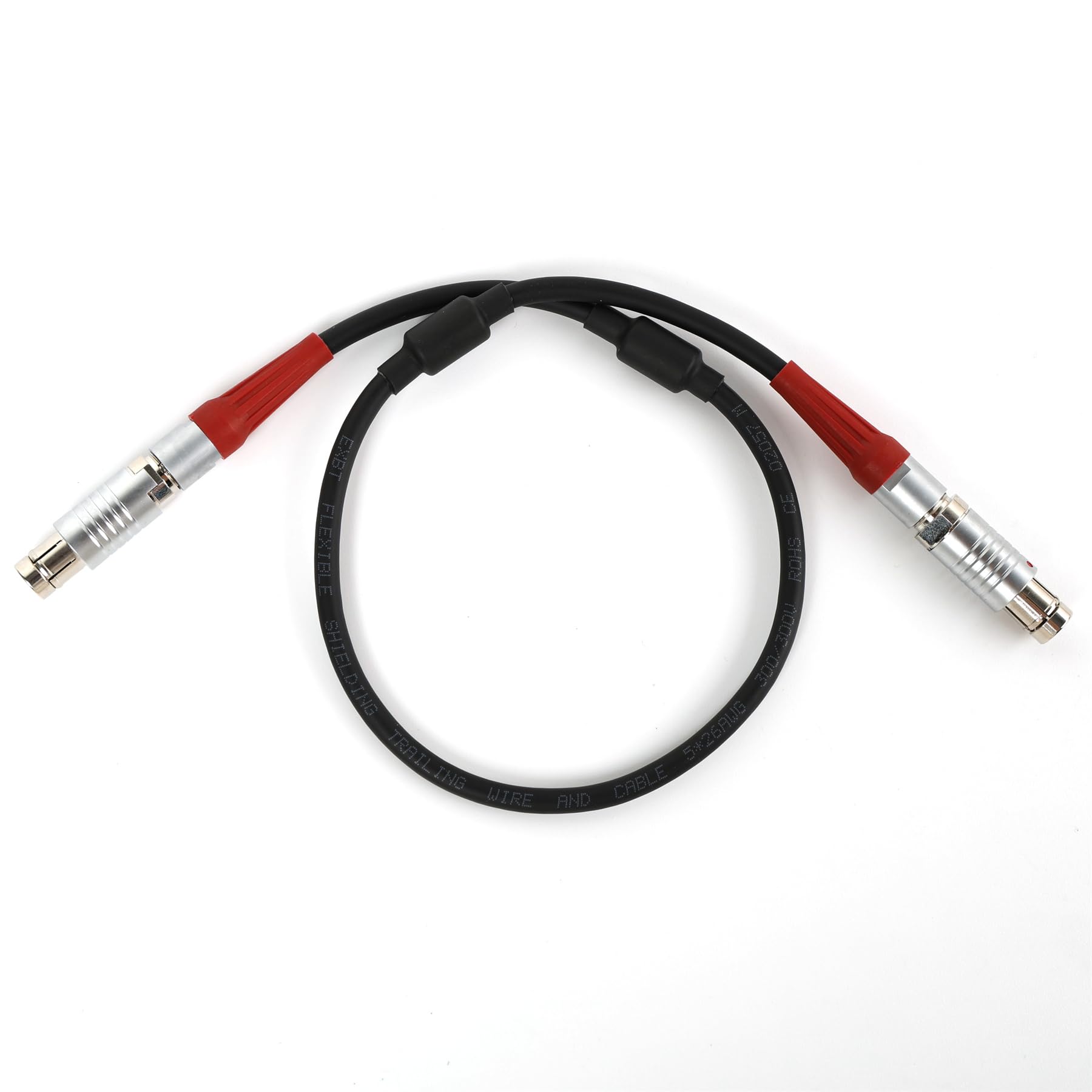 HangTon Kabel LCS do LCS do kamery ARRI WCU-4 UMC-4 Alexa Plus ALEXA LF EMC-1 AMC-1 SMC-1 Sterowanie mocą silnika, Fischer 5-pinowy do 5 pinów, 45 cm