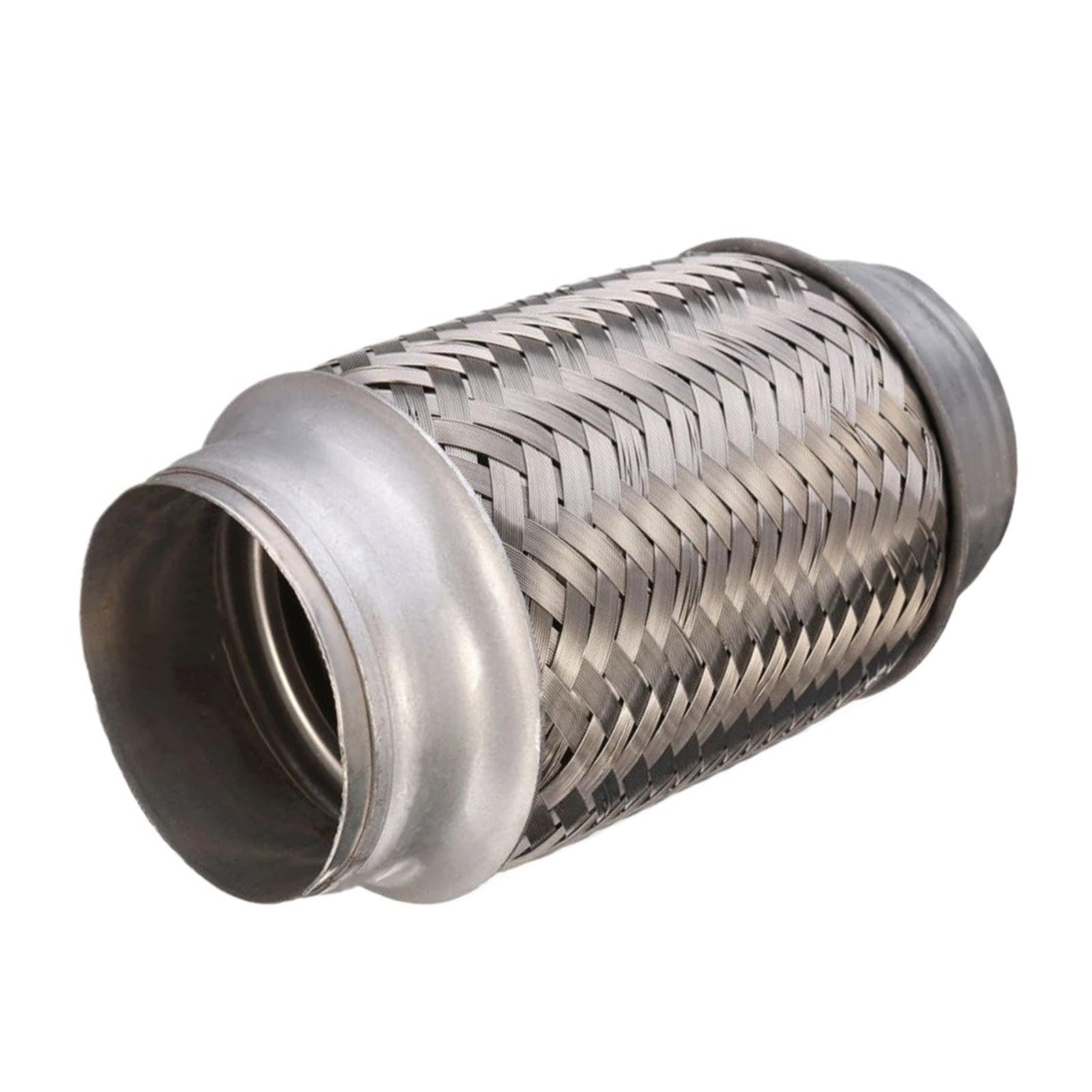 Punta Silenziatore Scarico Tubo Flessibile Scarico Per Auto In Acciaio Inossidabile 63 * 153 Mm Giunto Flessibile Saldato A Soffietto Tubo Terminale Silenziatore
