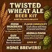 Label Peelers Twisted Wheat Ale Beer Kit