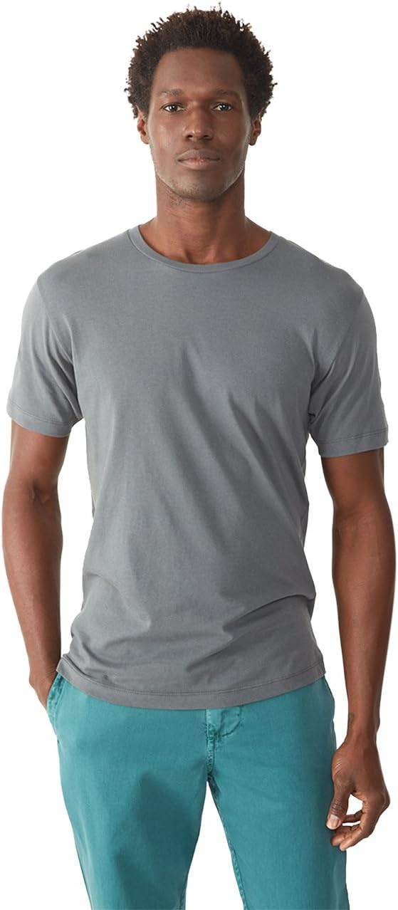 Alternative Mens T-Shirt, Cool Blank Cotton Shirt, Short Sleeve Go-to Tee