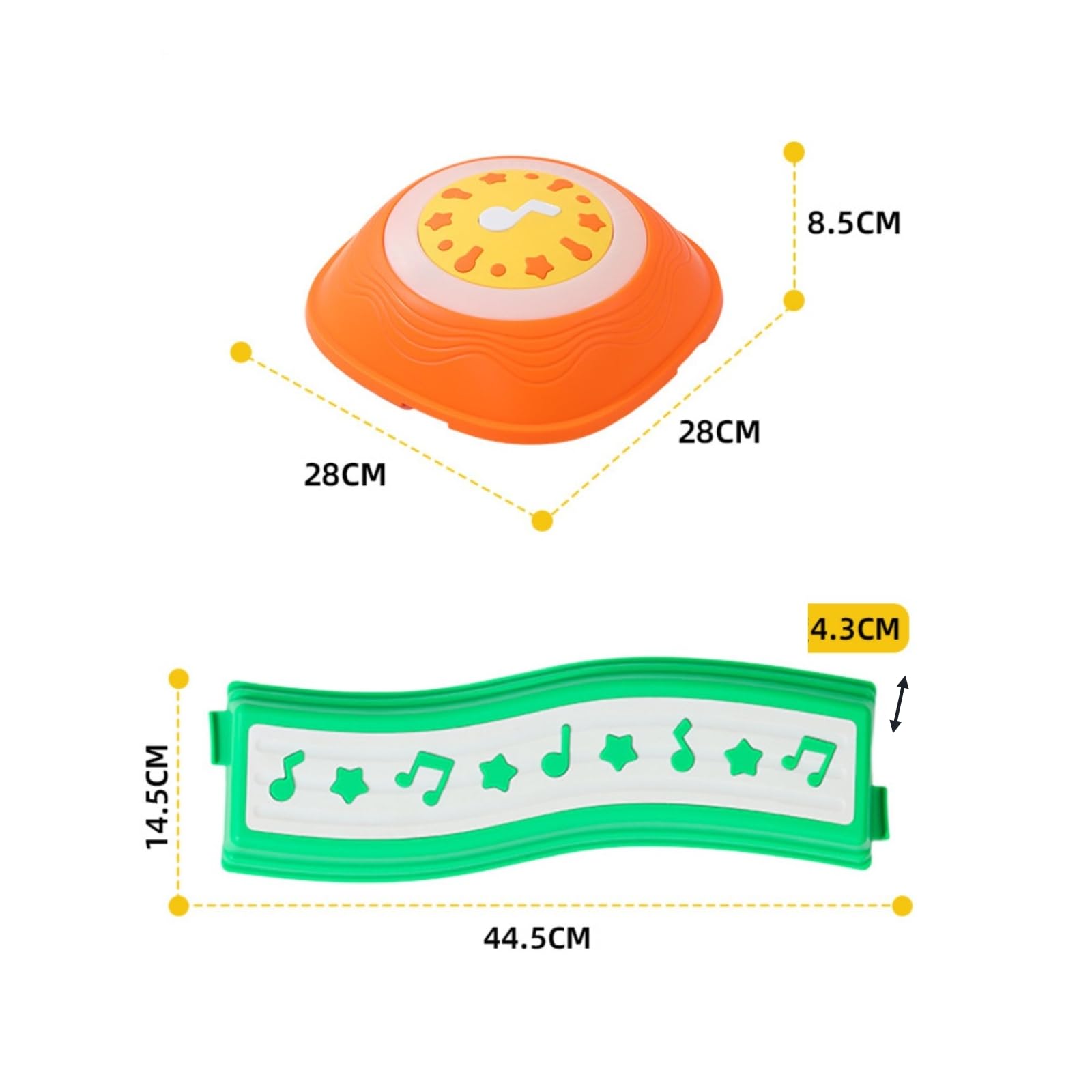 Entrenador Sensorial Infantil Set de Piedras de Equilibrio Peldaños Texturizados Puentes Curvos Circuito Motor Modular TPE Adecuado para Psicomotricidad Gimnasia Infantil Parques