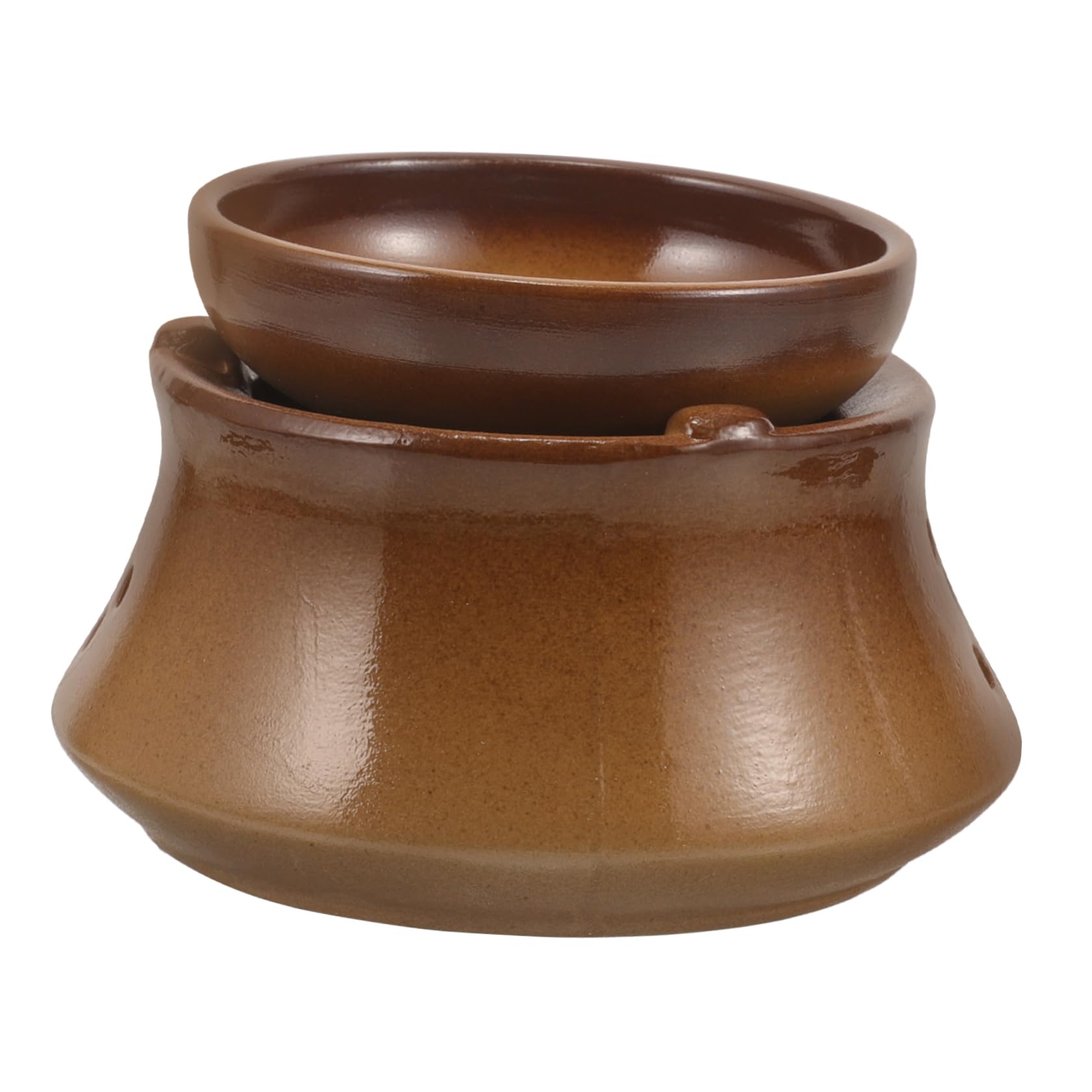 BESTOYARD Calentador De Té Cerámico con Taza Base De Calentamiento para Té para Oficina y Hogar Diseño Japonés Elegante y Práctico