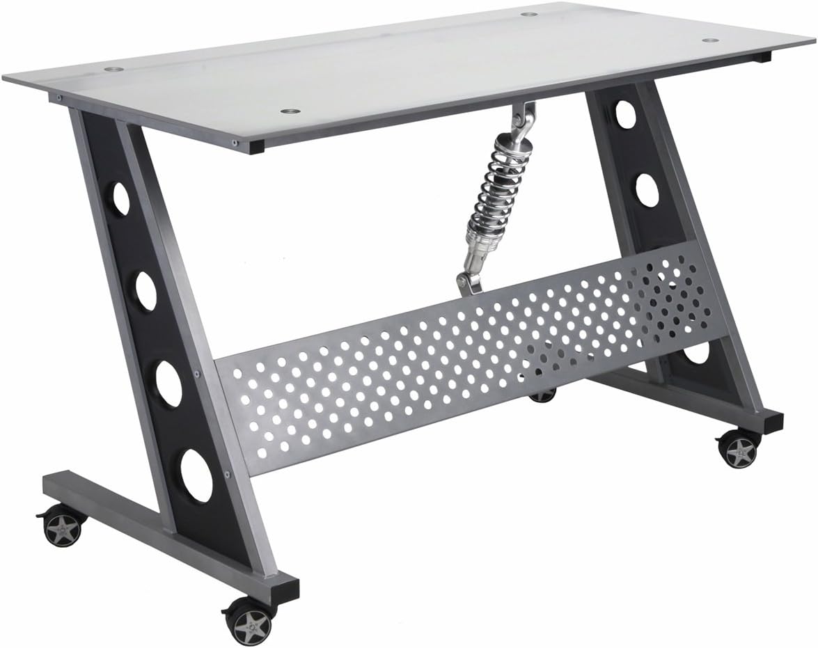 Pitstop Furniture IND1200C Clear Compact Desk