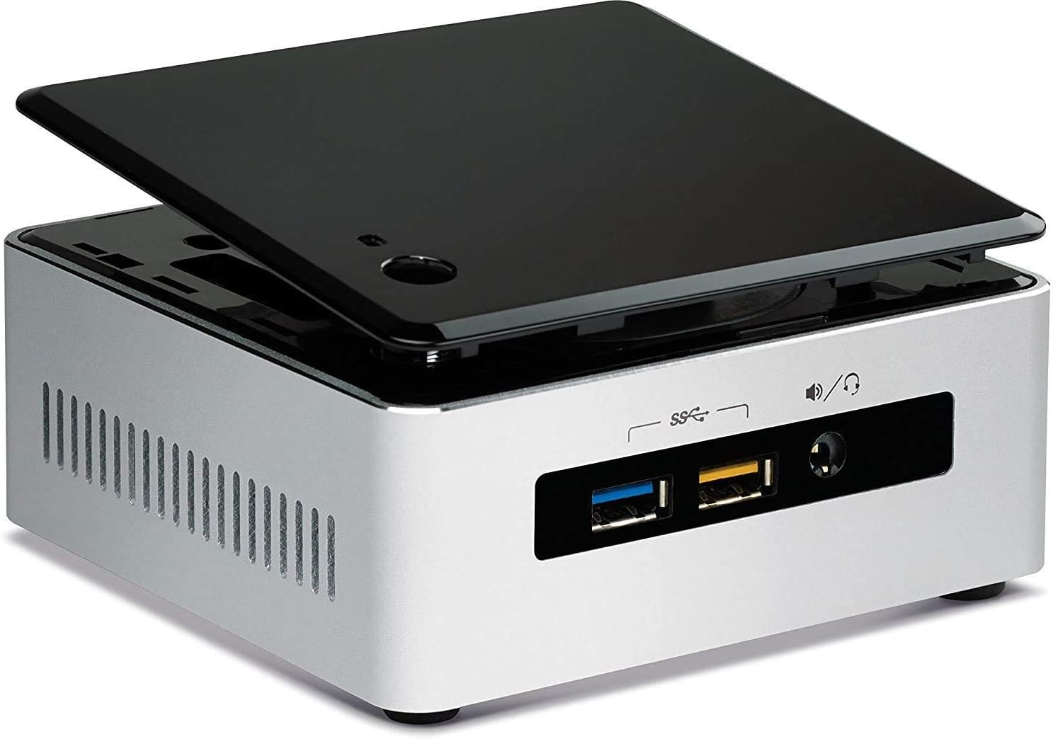 Intel Nuc 5 Mini PC Micro 5th Gen Computer (Intel Core i3, 8 GB Ram, 120 GB SSD, HDMI, USB 3.0, Display Port, WiFi) Windows 10 Pro (Renewed)