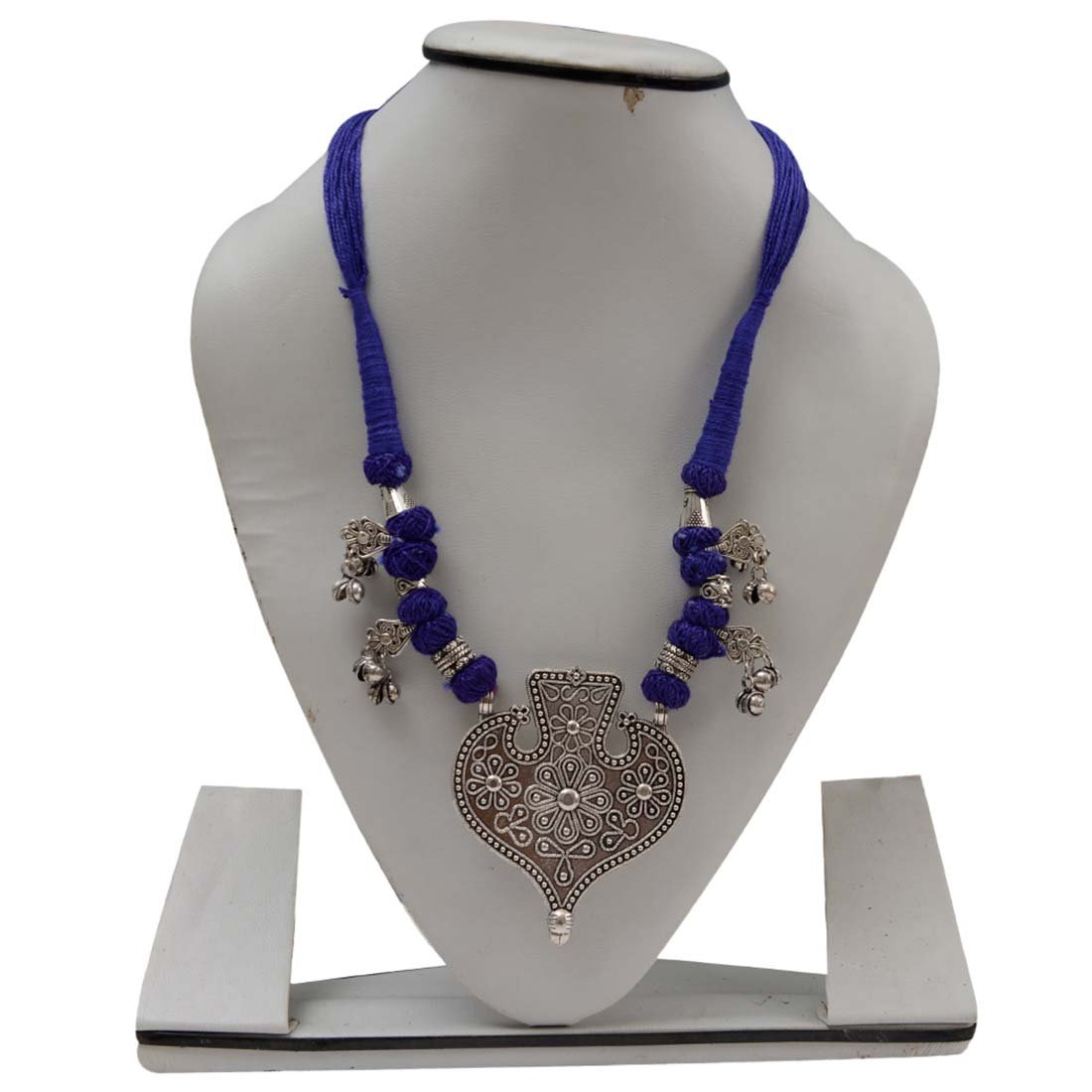 Boho Tribal Rope Necklace Gypsy Ethnic Jewelry