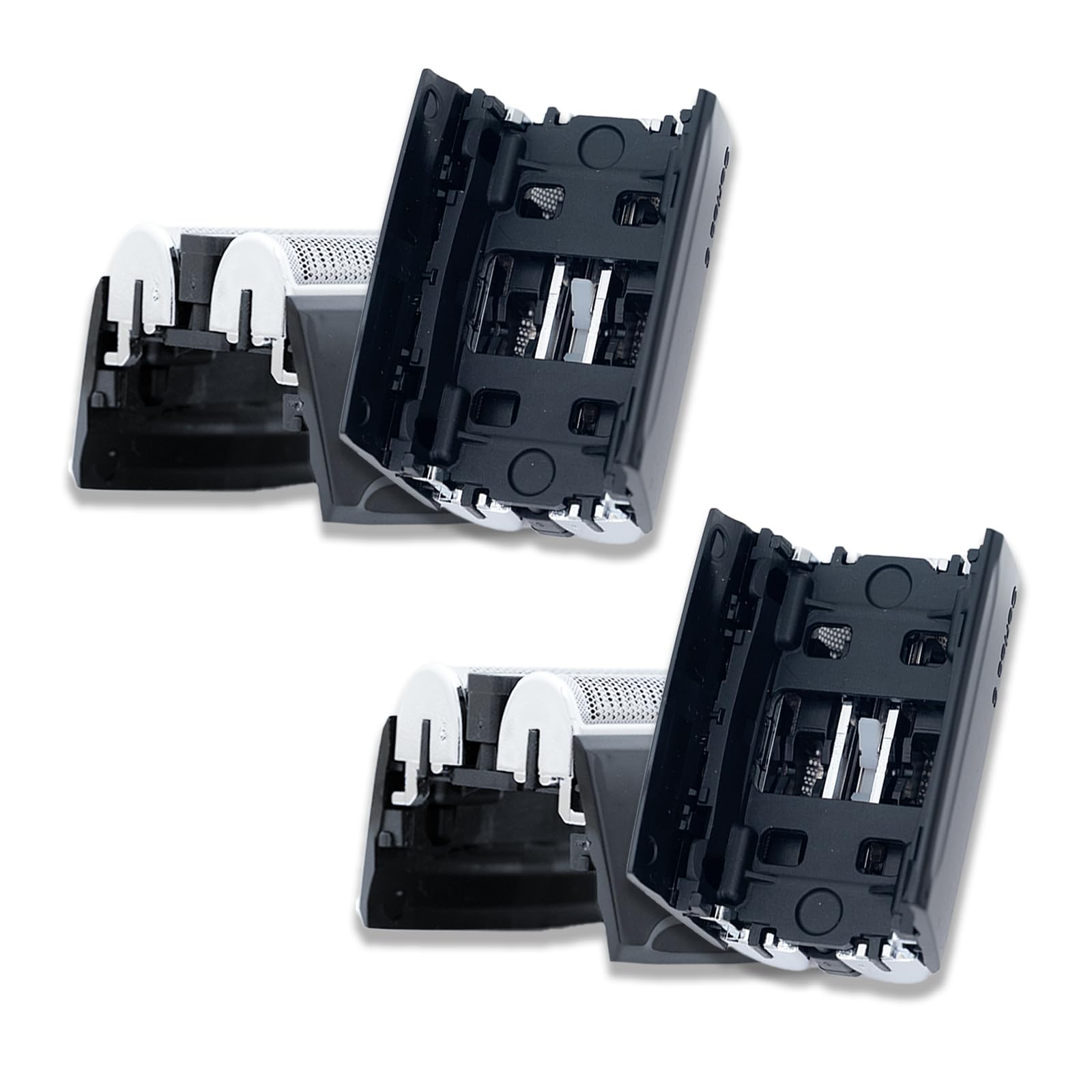 2 Stück 52B Scherkopf Kompatibel mit Braun Elektrorasierer Series 5, 52B Scherblatt für Braun Herren Rasierer S5