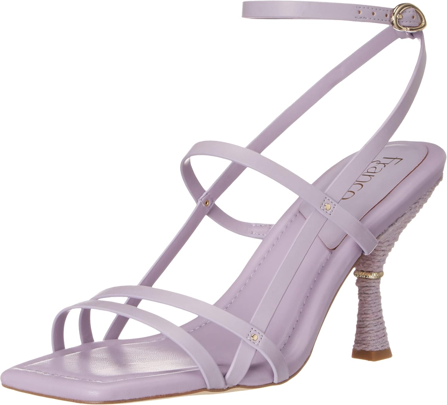 Franco Sarto womens Rebel Sandal, Lilac, 8.5 US
