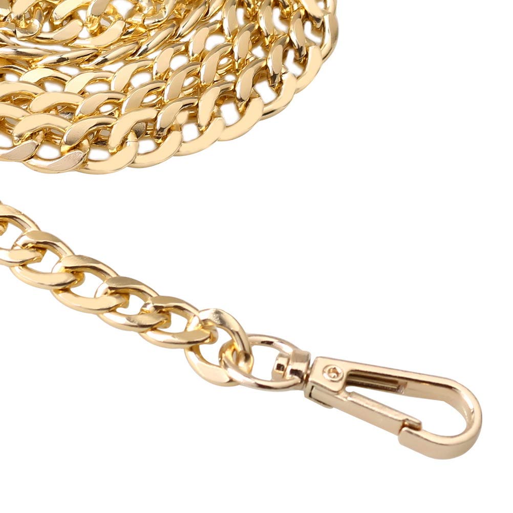 nuoshen 2 Stücke Taschenkette, Metall Schulter Riemen Kette Trageriemen Kette