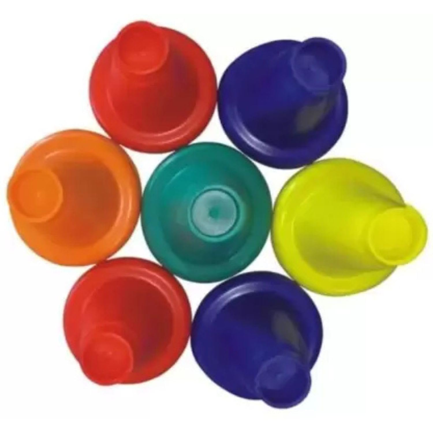 Sports Training Cones Durable Marking Cones for Soccer, Agility Drills, and Field Training Set of Multicolor Plastic (Pack of-6)-picture-21