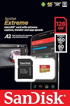 Amazon | microSDXC 128GB SanDisk サンディスク Extreme UHS-1