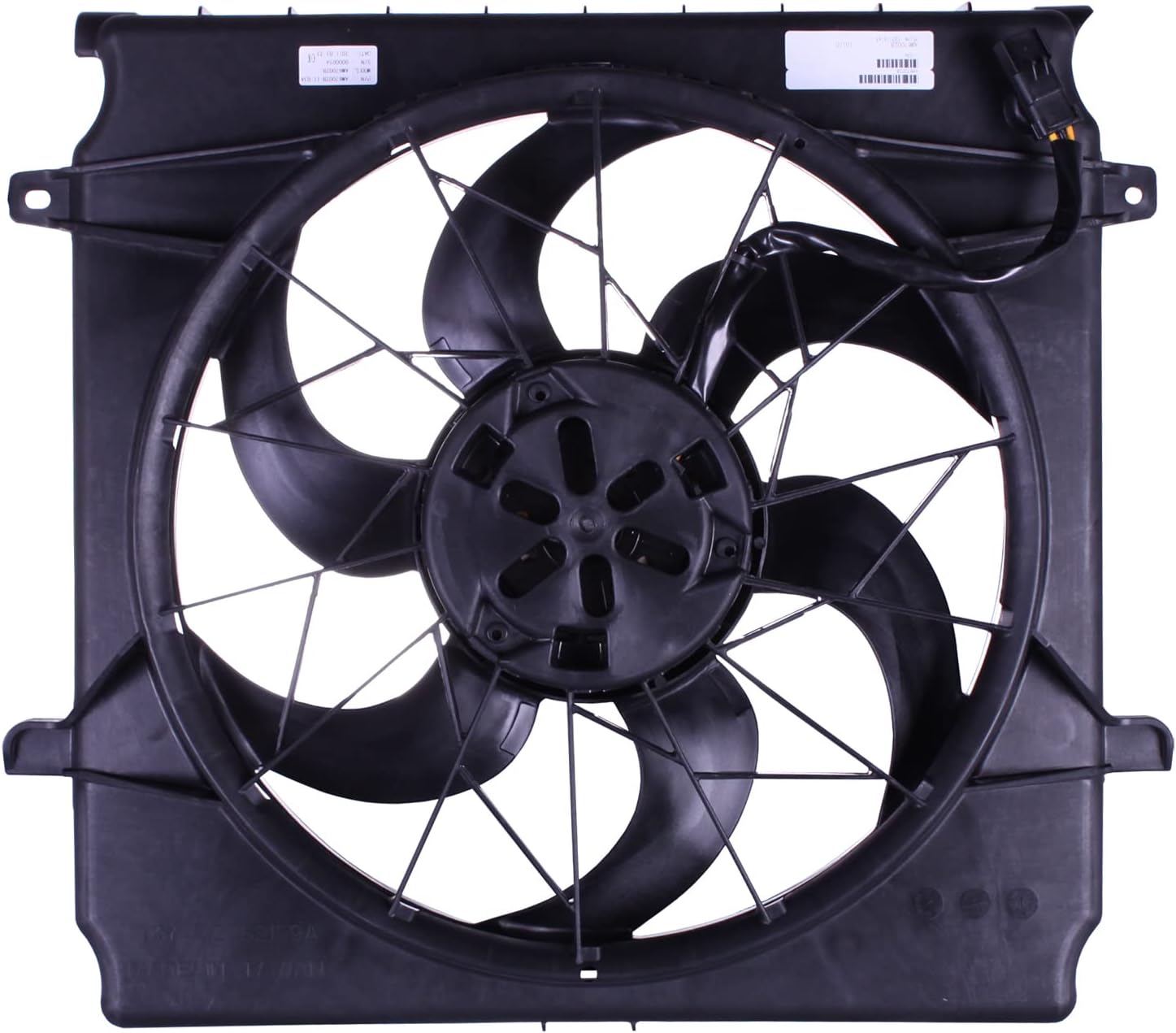 TYG OE Replacement(CAPA Quality) Cooling Fan Extra Silent for 2004-2007 Jeep Liberty 3.7L & 2005 Liberty 2.4L | 55037692AB | CH3115143 | 620-475 For 2004-2007 Jeep Liberty & 2005 Liberty