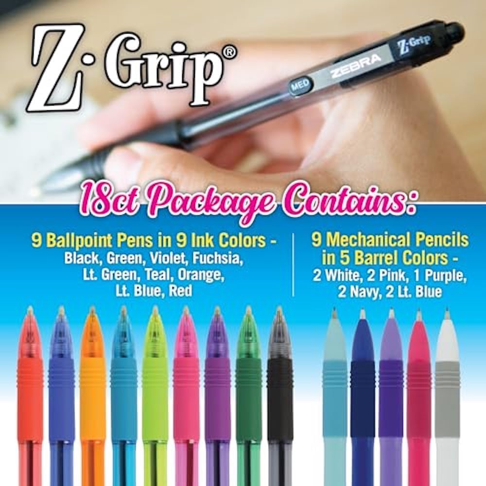 Unleash Creativity: The Ultimate Zebra Pen Z-Grip Set for School and Office