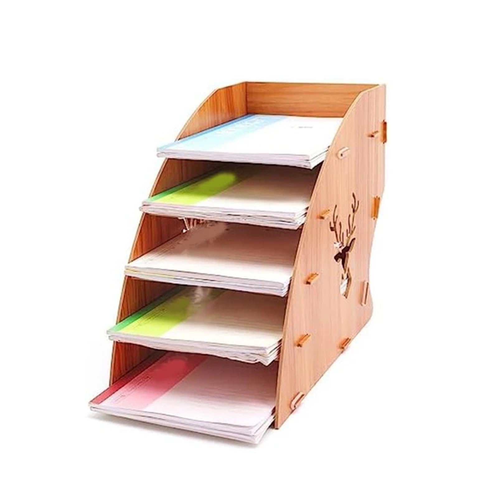 vassoio delle lettere, 1 pz. Supporto for fatture, portadocumenti, organizer da scrivania, portadocumenti, vassoio for lettere, porta posta
