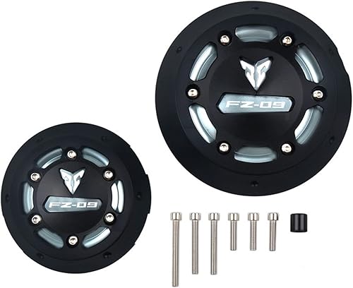 Miniatura 10 de Placa de extensión para motocicleta CNC aluminio motor estator motor cubierta protectora protectores para Yamaha MT-09 MT09 FZ-09 FZ09 MT 09