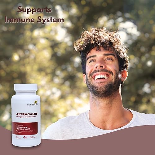 Miniatura 6 de Cápsulas de raíz de astrágalo – Suplemento de apoyo inmunológico y digestivo – Fórmula natural, aumenta la energía, mejora la digestión – Extracto