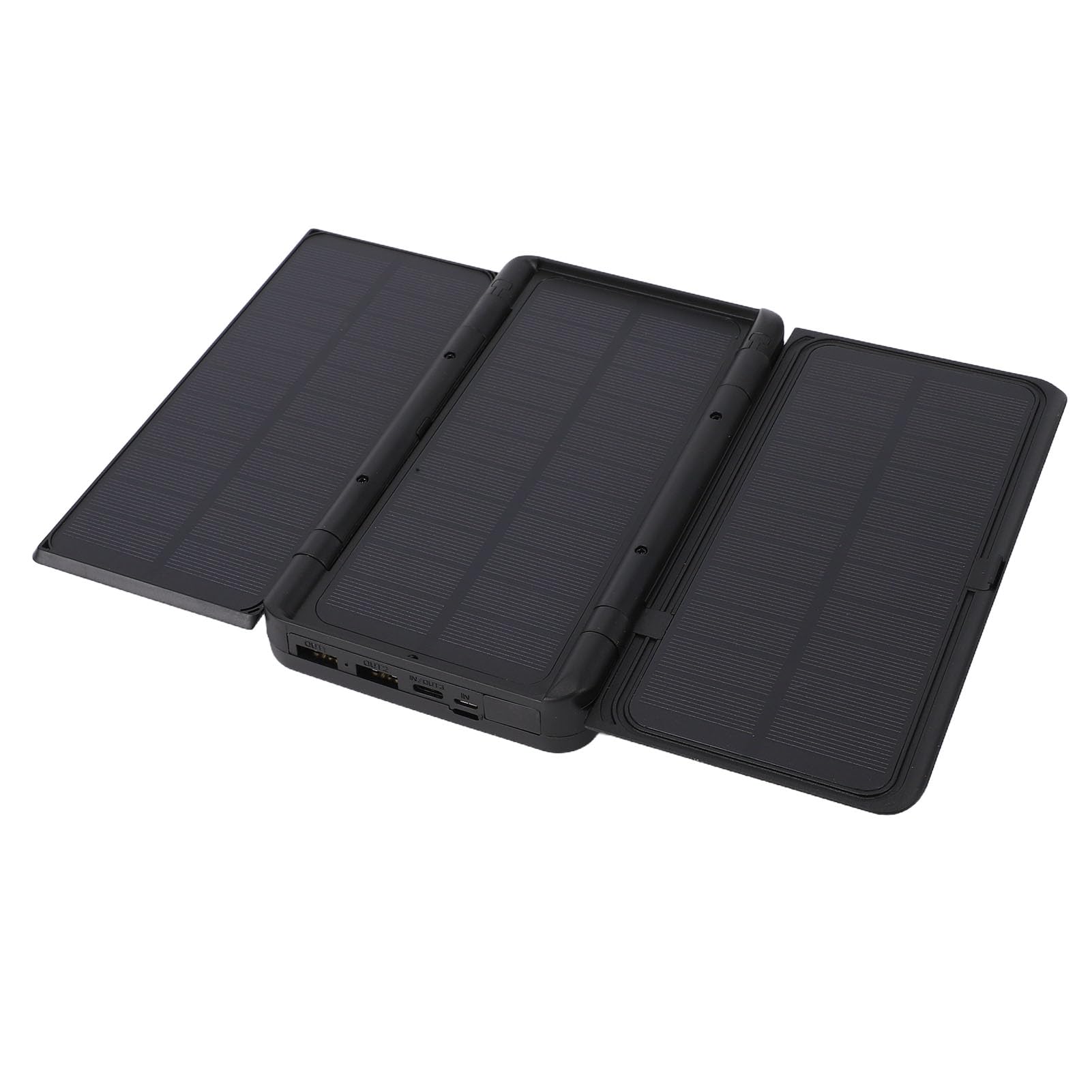 Garosa Solar Power Bank Portatile 10000mAh con USB C PD20W per attività All'aperto e Uso di Emergenza