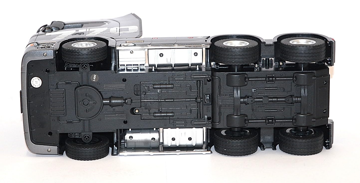 Camion RC 1/18 Huina 1501 Scania 770S V8 Grigio – 19 Canali 2.4 GHz con Luci e Suoni