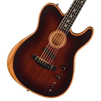 Fender acoustasonic All Mahogany (説明必読) American Acoustasonic® Telecaster® All-Mahogany – Fender