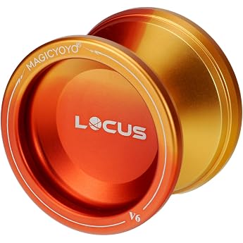 Intermediate Yoyo Spin Gear V6 Locus Locus Bind Exclusive Model (Red x Orange Fade)