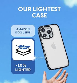 CASETiFY Compact Case for iPhone 14 Pro [2x Military Grade Drop Test/4ft Drop Protection] - Mon Cheri Cherries - Black