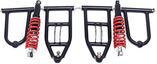 Miniatura 6 de KONKENIE Conjunto de brazo de suspensión delantero Kit de choque de suspensión superiorinferior basculante para ATV Quad Bike Buggy Go Kart
