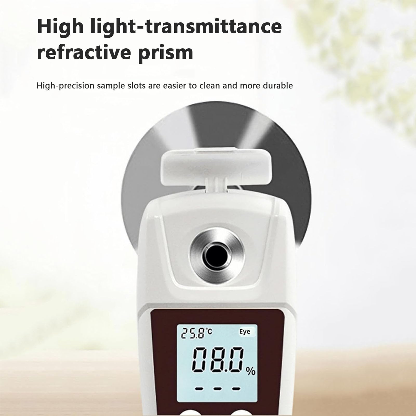 Refractómetro Digital Tds De Café, Medidor De Concentración De Café De 0 A | Probador De Bolsillo De Alta Precisión, Precisión Del 0,2%, Compensación De Temperatura Y Protección IP67, Para Pruebas