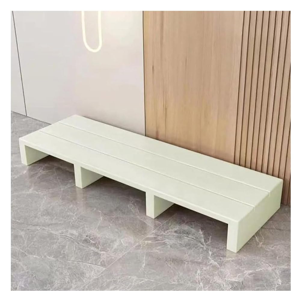 Ghygetrich Step Stool, Foot Stool Footstool Step Stool for Adults Outdoor Step Wooden Step Stool Door Step F 100x30x11cm